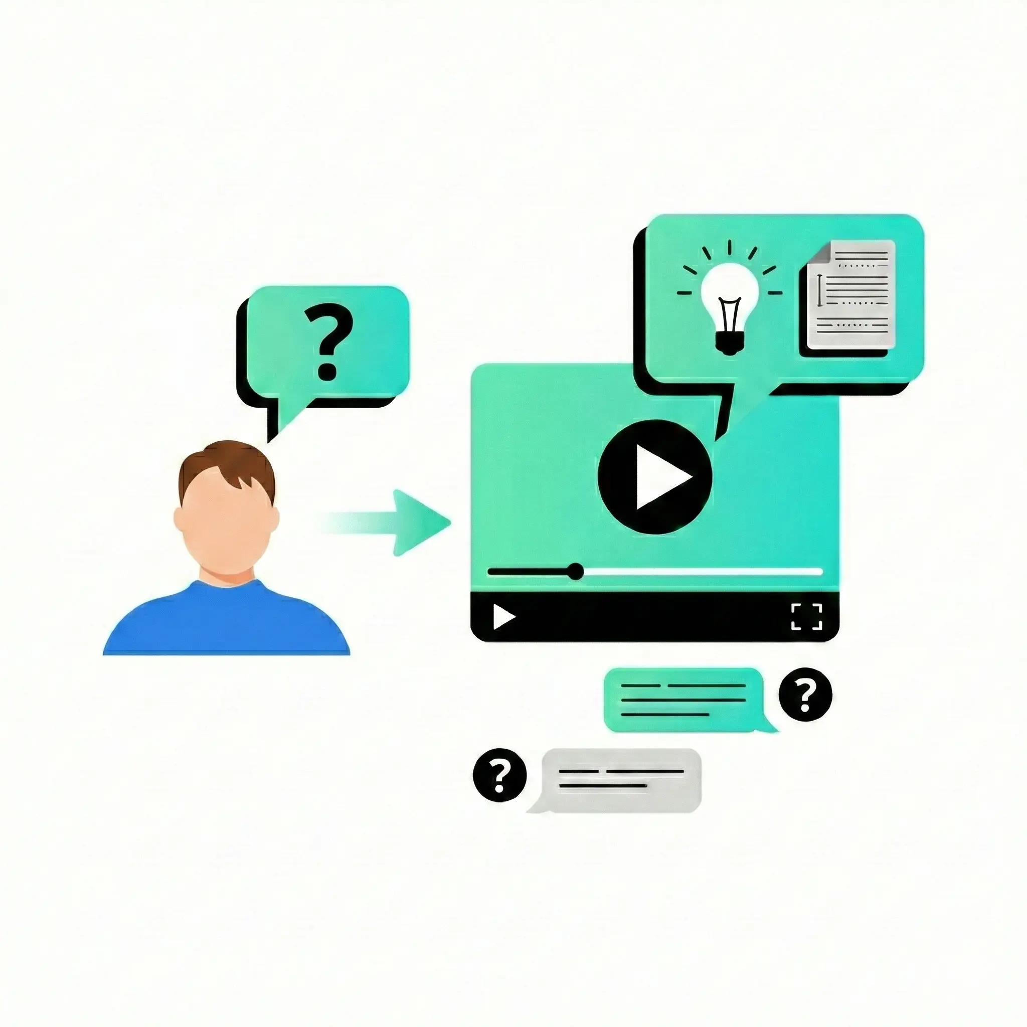 Chat with video (AI Q&A)