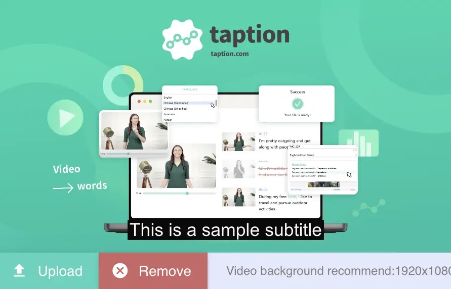 transcribe method step image