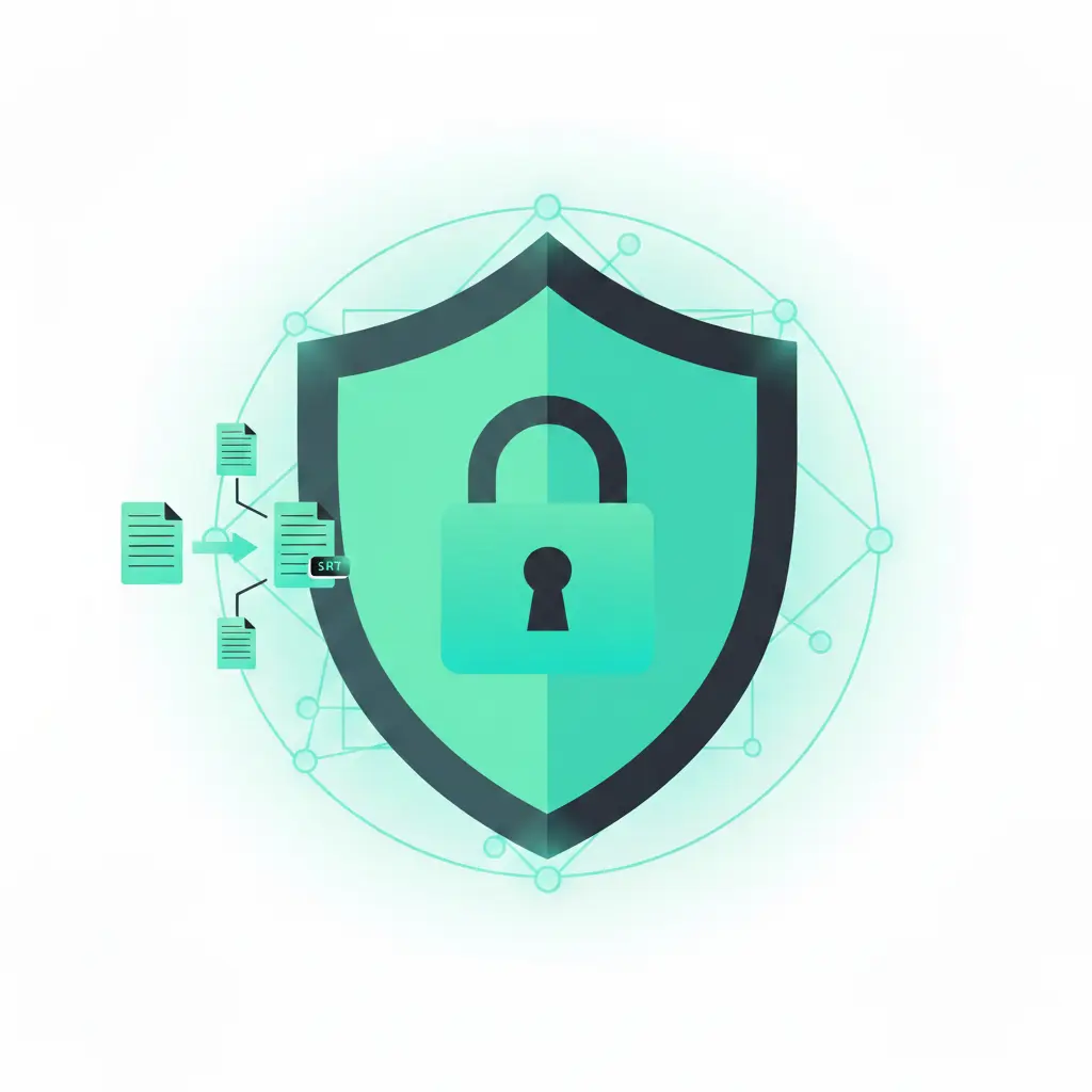 Ilustração da funcionalidade de segurança e privacidade